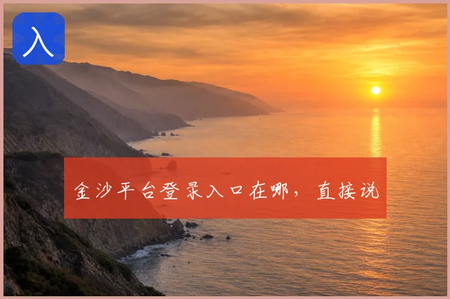 金沙平台登录入口在哪，直接说
