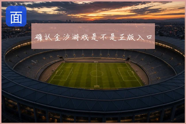 确认金沙游戏是不是正版入口